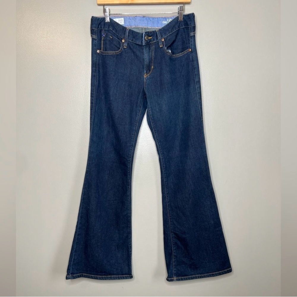 GAP 1969 Vintage Dark Blue Flare Jeans